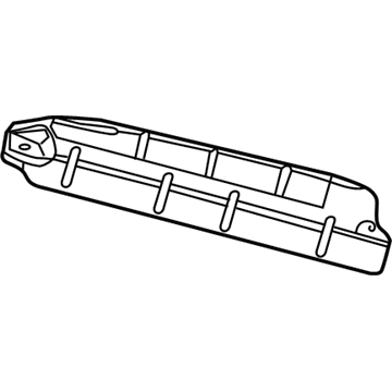 Dodge Exhaust Heat Shield - 53031706AG