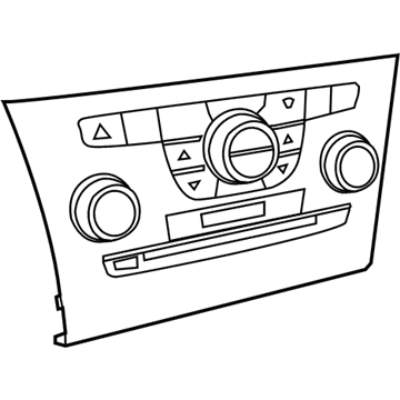 2013 Chrysler 300 A/C Switch - 1QH13AAAAC