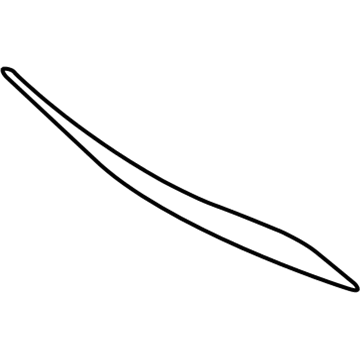 5142746AA Mopar Front Lower Bumper Cover Illustration 1 of 1