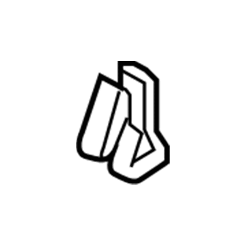 6506109AA Mopar Snap In Nut Illustration 1 of 1