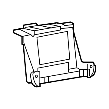 68354583AA Mopar Radio Bracket Illustration 1 of 1