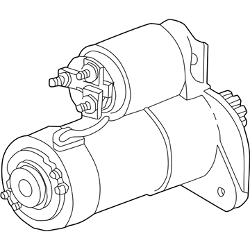 Mopar 56041436AA Starter 56041436AA Mopar Starter Illustration 1 of 1