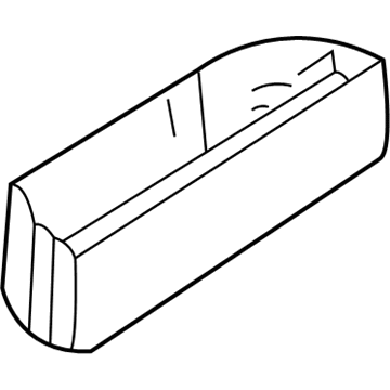 55115170 Mopar Glove Box Door Latch Striker Illustration 1 of 1