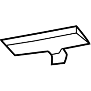 55196620 Mopar Latch-Storage Bin Lid Illustration 1 of 1