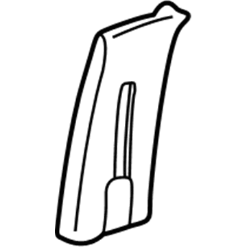 5FA79WL5AE Mopar C Pillar Molding Illustration 1 of 1