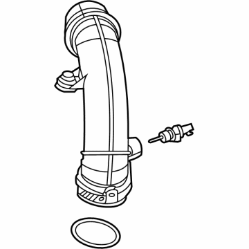68490038AA Mopar Hose-Turbo To Charge Air Cooler Illustration 1 of 1