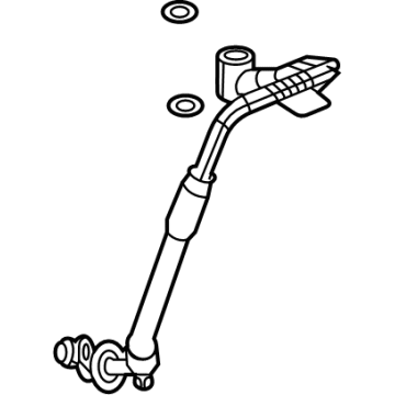 68487029AA Mopar Tube-Turbo Oil Feed Illustration 1 of 1