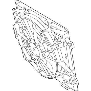 Chrysler Town & Country Cooling Fan Assembly - 5058674AD