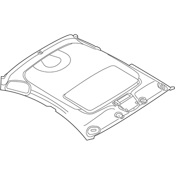 1AH301W1AA Mopar Headliner Illustration 1 of 1