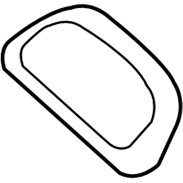 1AH111D1AA Mopar Roof Grab Handle Illustration 1 of 1