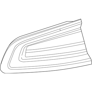 68213145AD Mopar Tail Lamp Illustration 1 of 1