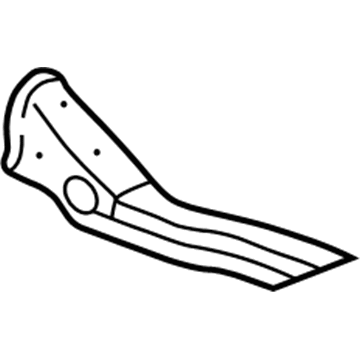 5073587AA Mopar Transmission Crossmember Illustration 1 of 1