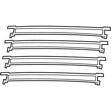 68371758AA Mopar Roof Bow Illustration 1 of 1