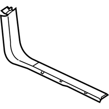 5HP43XDHAA Mopar Cowl Side Trim Panel Illustration 1 of 1