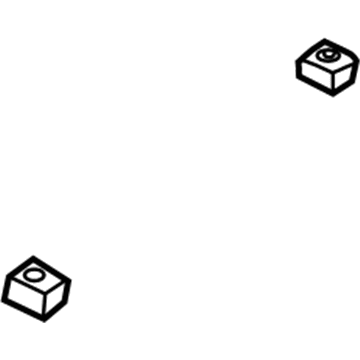 TF82XDBAC Mopar Visor Clip Illustration 1 of 1