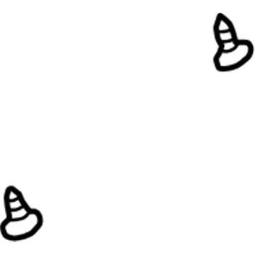 5183405AA Mopar Clip Illustration 1 of 1