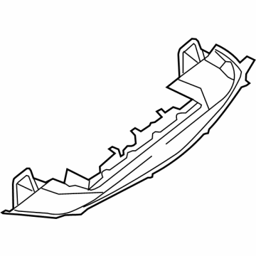 5116178AA Mopar Closeout Panel Illustration 1 of 1