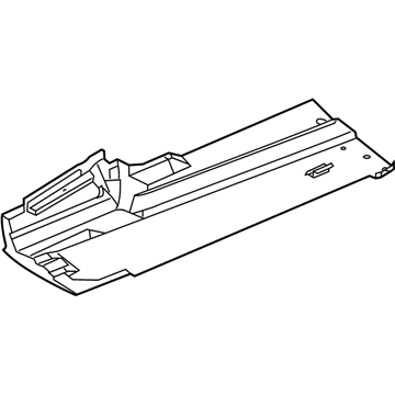 5103157AB Mopar Front Floor Pan Illustration 1 of 1
