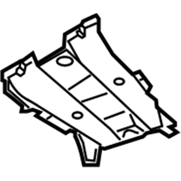 5099433AA Mopar Bracket-Floor Pan Illustration 1 of 1