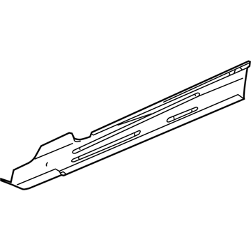5098231AA Mopar Panel-Body Side SILL Inner Illustration 1 of 1