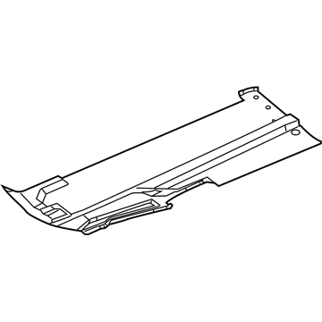 5103156AB Mopar Front Floor Pan Illustration 1 of 1