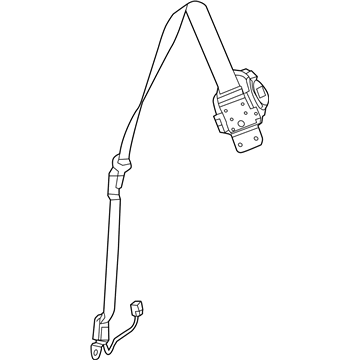 Dodge Viper Seat Belt - 1WA32DX9AB