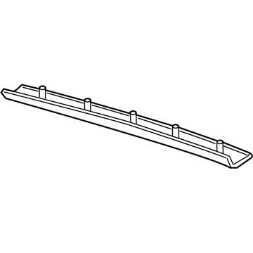 Mopar 5FH06WL5AB Liftgate Trim Upper Panel 5FH06WL5AB Mopar Liftgate Trim Upper Panel Illustration 1 of 1