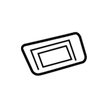 4897446AA Mopar Lens-Under Hood Lamp Illustration 1 of 1