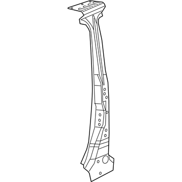 68468478AA Mopar B-Pillar Illustration 1 of 1