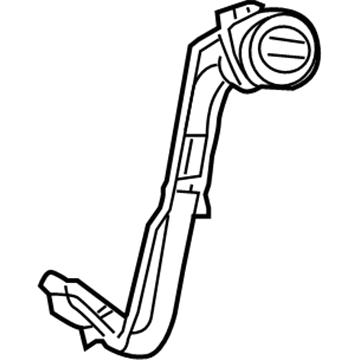 2007 Dodge Sprinter 2500 Fuel Filler Neck - 68013499AA