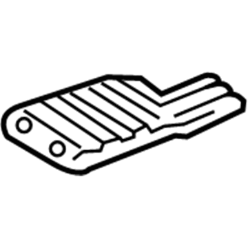 4266926 Mopar Heat Shield Illustration 1 of 1