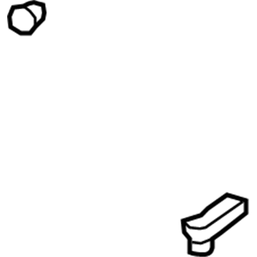 MS470434 Mopar Clip-Door Lock Illustration 1 of 1