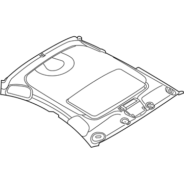 1AH05BD1AA Mopar None Headliner Illustration 1 of 1