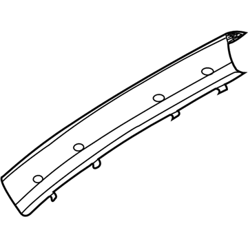 UM61BD1AF Mopar Header-Panel Illustration 1 of 1