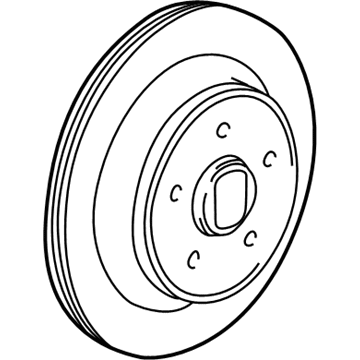 Dodge Ram Van Brake Disc - 52010362AA