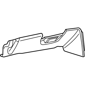 1UL74DX9AC Mopar Steering Column Opening Cover Illustration 1 of 1