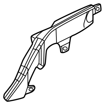 68277056AA Mopar Floor Duct Illustration 1 of 1