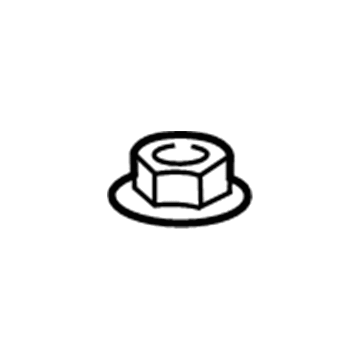 5125762AA Mopar Nut Illustration 1 of 1