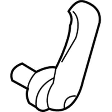 Mopar 1AT211DVAA Lumbar Handle 1AT211DVAA Mopar Lumbar Handle Illustration 1 of 1