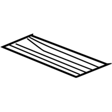 5161578AA Mopar CROSSMEMBER-Center Bearing Mount Illustration 1 of 1