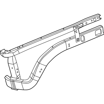 68095951AG Mopar Closure-Fender Illustration 1 of 1