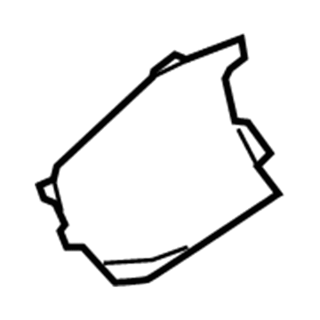 5VZ31LXHAA Mopar Release Handle Bezel Cover Illustration 1 of 1