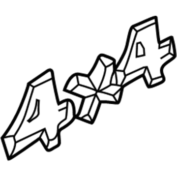 5EM89WKK Mopar Decal Illustration 1 of 1