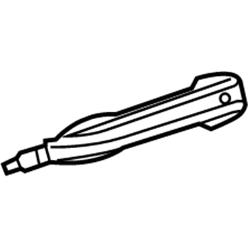 2015 Chrysler 200 Door Handle - 1YB55JSCAC