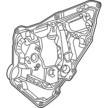68249036AA Mopar Carrier Plate Panel Illustration 1 of 1