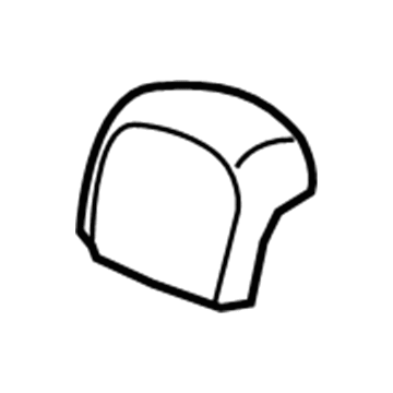 5ZM14ND5AA Mopar Headrest Cover Illustration 1 of 1