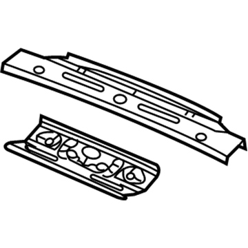 68067777AC Mopar Roof Rear Header Illustration 1 of 1