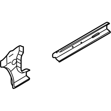 Mopar 5155720AK Cowl Side Panel 5155720AK Mopar Cowl Side Panel Illustration 1 of 1