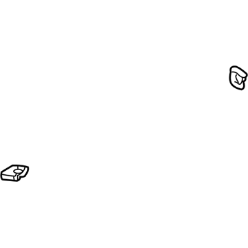 5015891AA Mopar Clip-A/C Line Illustration 1 of 1