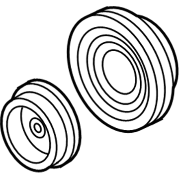 Chrysler PT Cruiser A/C Clutch - 5014573AA